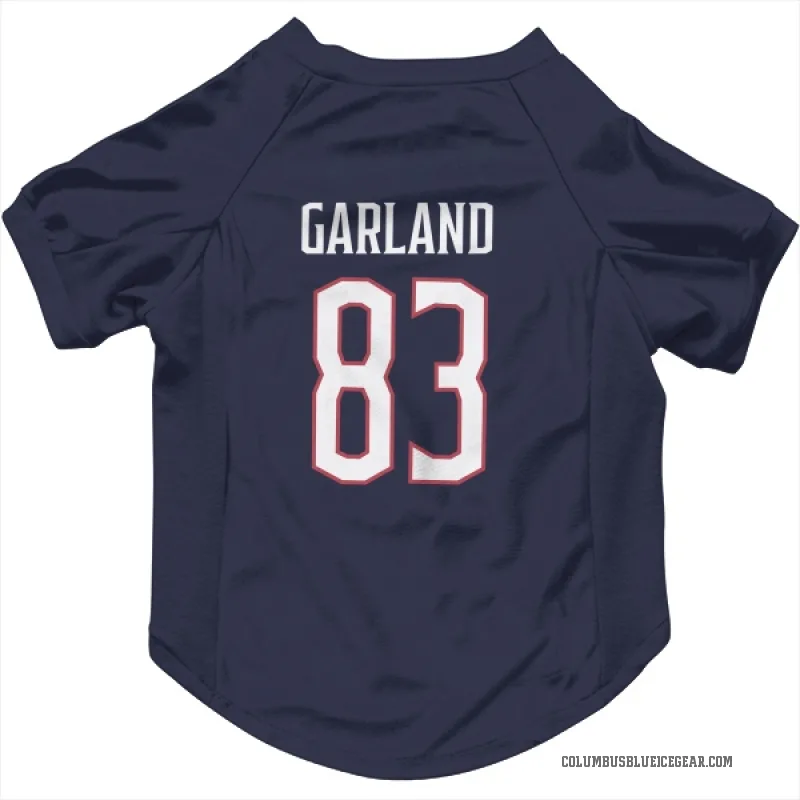 Conor Garland  Navy Columbus Blue Jackets  Cat & Dog Pet Jersey